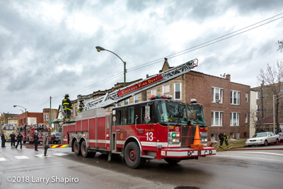 Chciago Fire Department Still and Box Alarm fire at 3132 W Diversey Avenue 2-20-18 fire scene basement fire #CFD #chicagofd #larryshapiro shapirophotography.net Larry Shapiro photographer photos