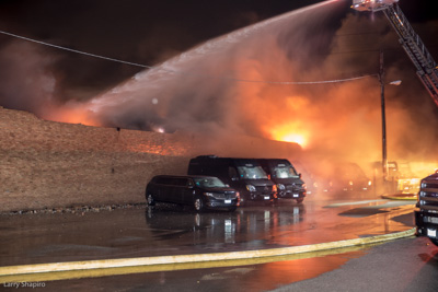 Maine Scrap Metal fire at 1274 Rand Road in Des Plaines IL Des Plaines FD 1-10-18